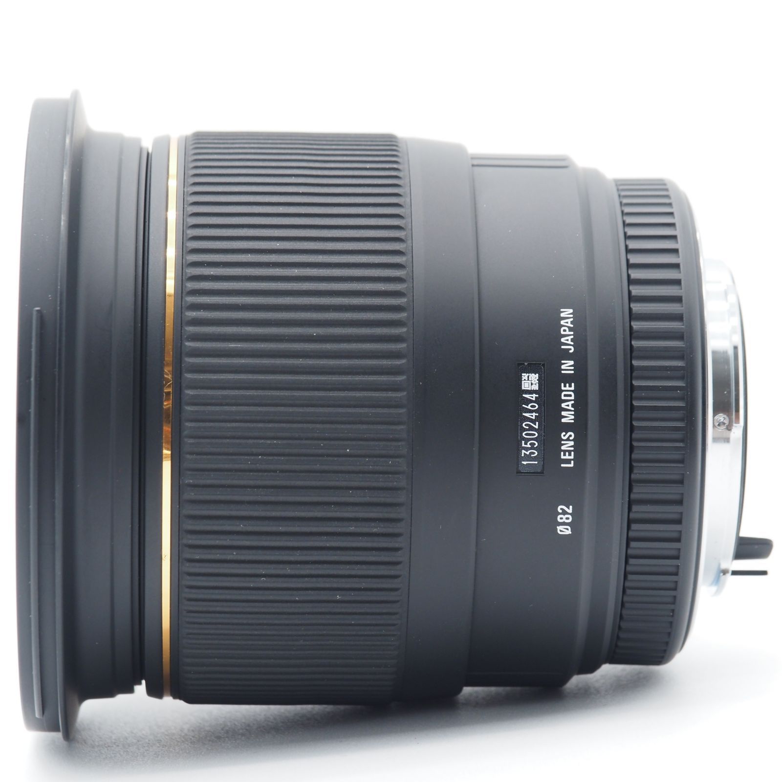 100442☆極上品☆SIGMA 単焦点広角レンズ 20mm F1.8 EX DG