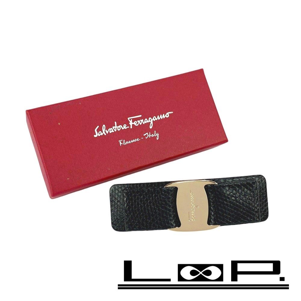 Salvatore Ferragamo - フェラガモ バレッタ未使用の通販 by akikou's shop｜サルヴァトーレフェラガモならラクマ