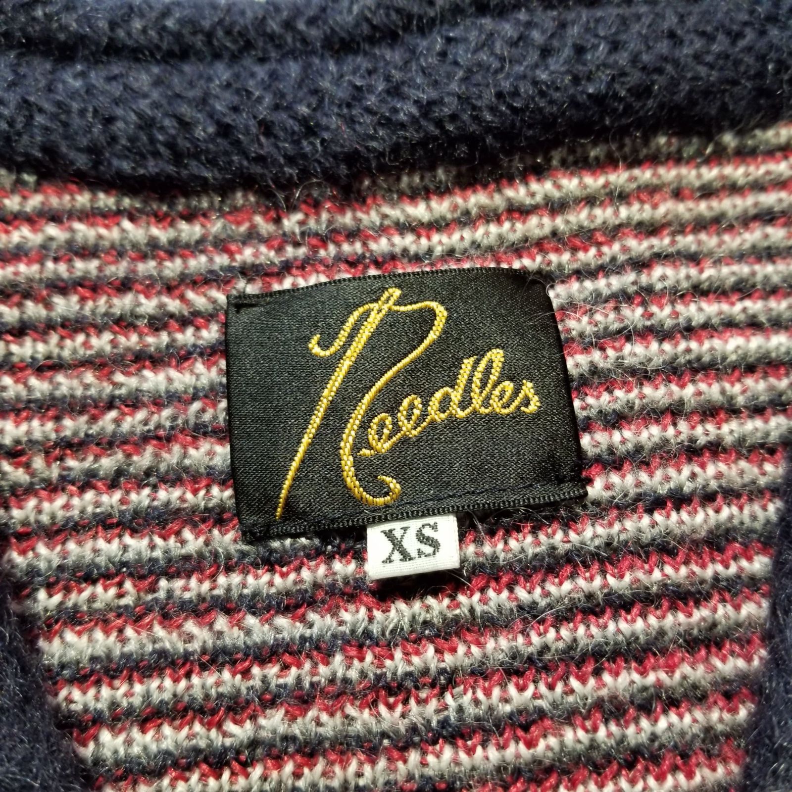 Needles ニードルズ モヘア カーディガン パピヨン総柄 S NEEDLES/ニードルス/Mohair Cardigan - Papillon