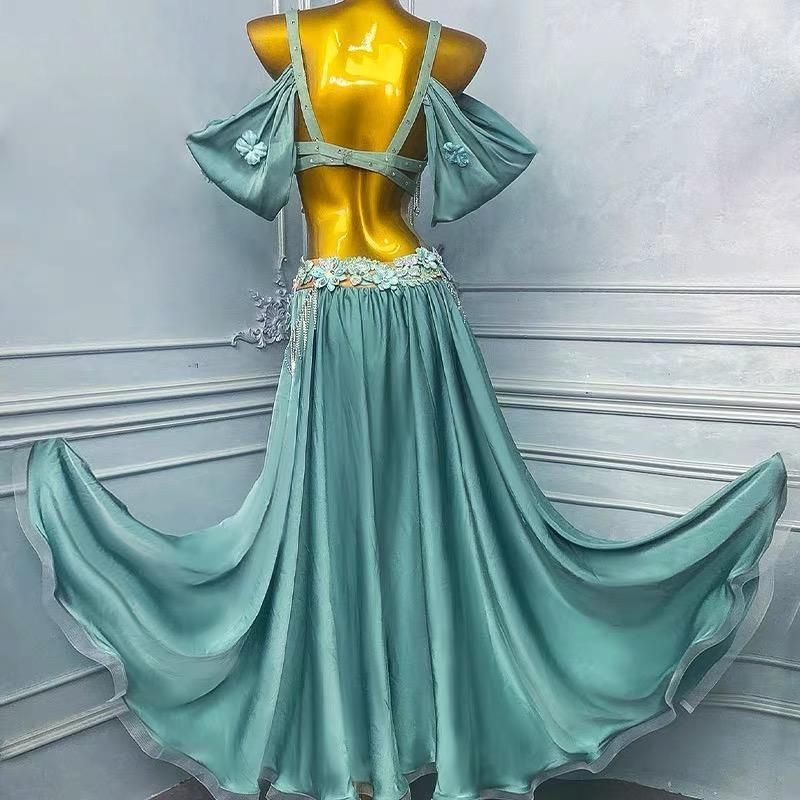 ♥ ベリーダンス衣装 スカート ゴールド オーダーメイド ワイドスカート