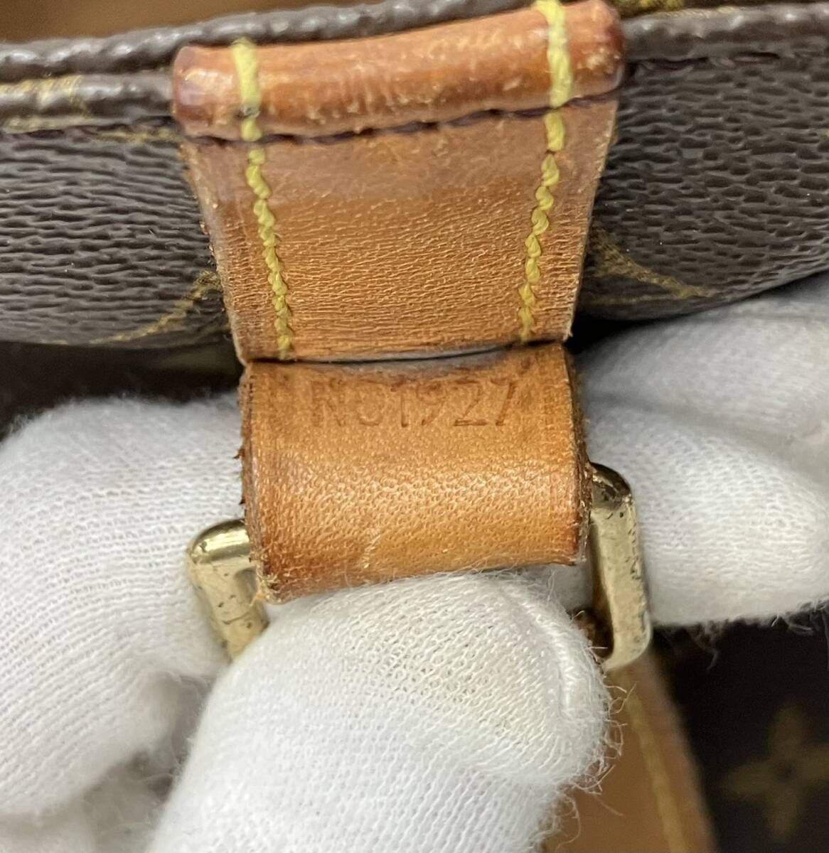 鑑定済み　良品✨　ルイヴィトン　モノグラム　サックショッピング　トートバッグ LOUIS VUITTON ルイヴィトン モノグラム NO1927 サック