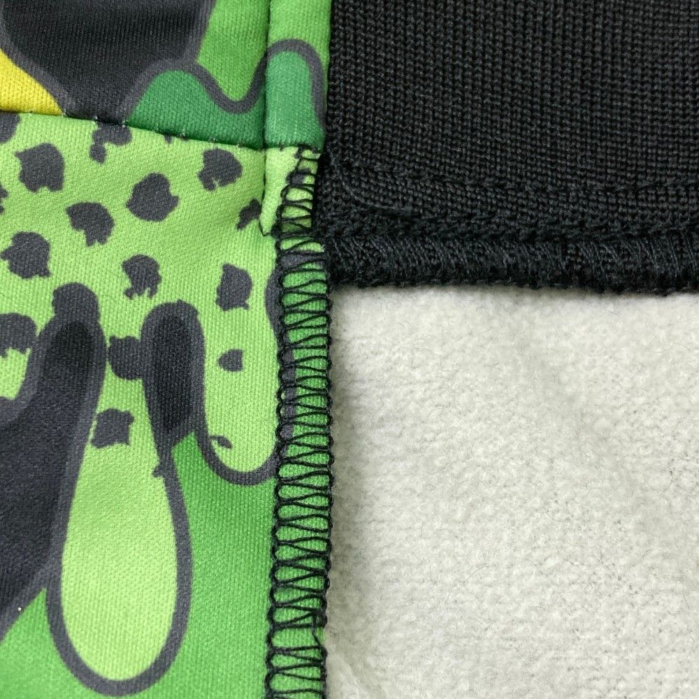 サイズ：S LOUD MOUTH ラウドマウス  裏起毛 ジップジャケット 総柄 グリーン系 [240101430461] ゴルフウェア レディース ストスト サイズ：S LOUD MOUTH ラウドマウス 裏起毛 ジップジャケット 総