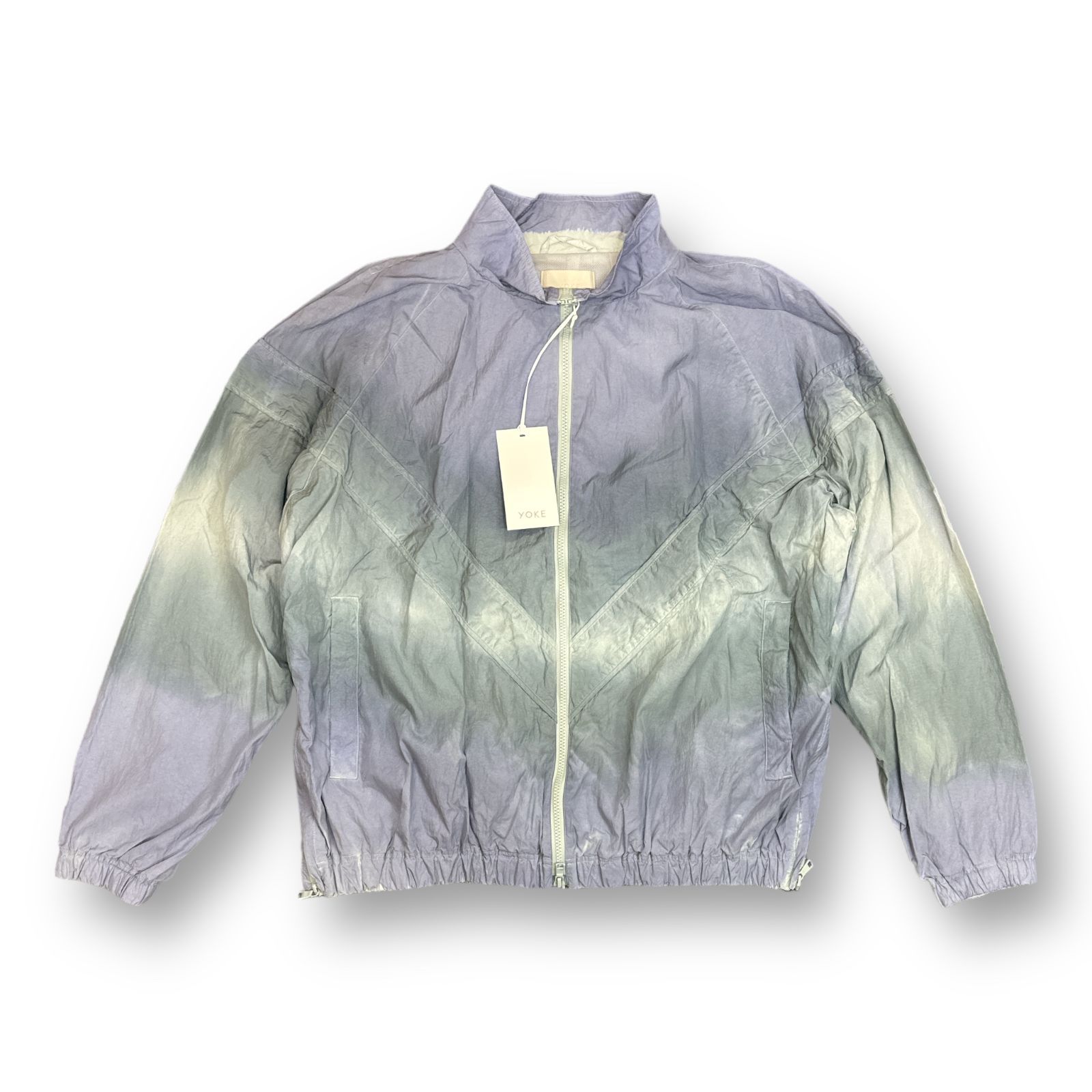 定価66000円 新品 YOKE 23SS SPRAY PRINTED NYLON ZIP BLOUSON 