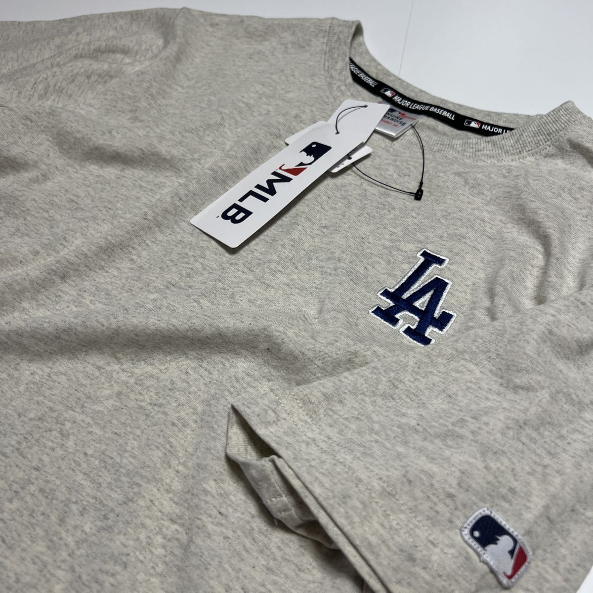 送料390円可能商品 ドジャース Dodgers MLB 新品 メンズ メジャーリーグ 大谷翔平 山本由伸 半袖 Tシャツ[C5432MR-N2-L] 一 三 弐 QWER