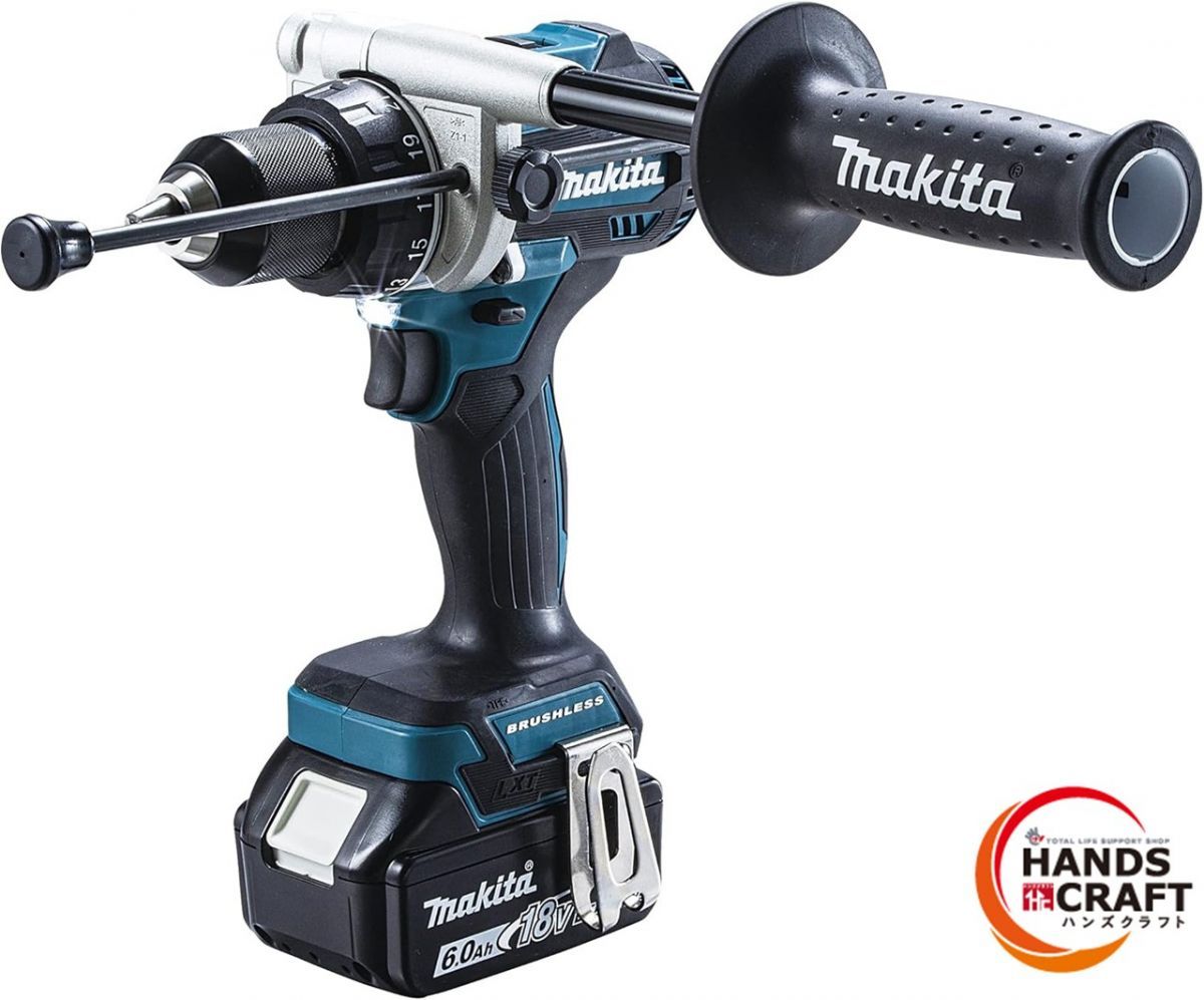マキタ makita 18V 充電式震動ドライバドリル HP486DRGX 18V6.0Ah×2 充電器 ケース付 フルセット ♥ 純正品