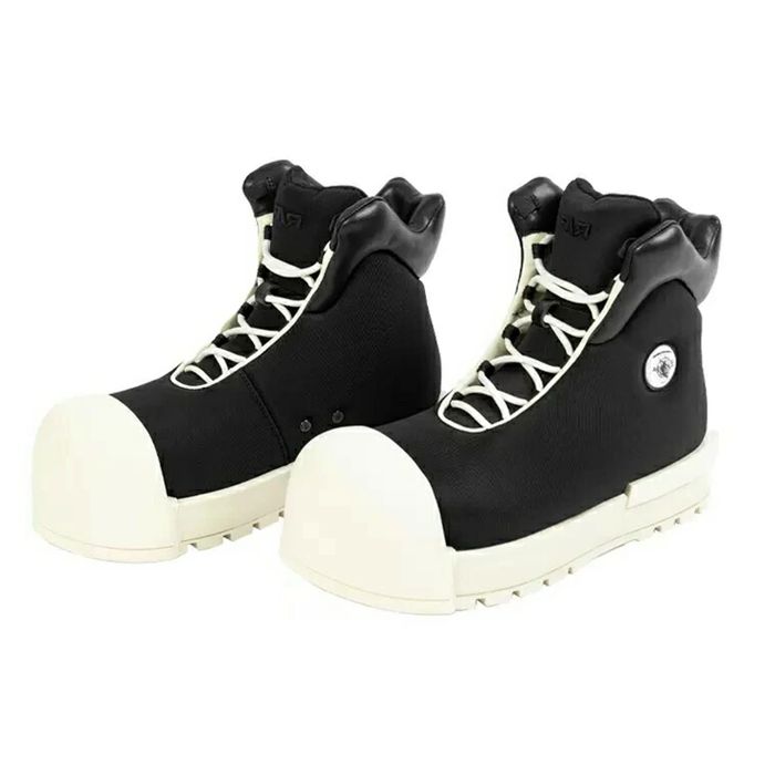 FVVO & ROCKSTA 厚底 スニーカー 裾たまる ワイドパンツ 28cm FVVO & ROCKSTA コラボレーション THICK SOLED HIGH TOP BOOTS 厚底