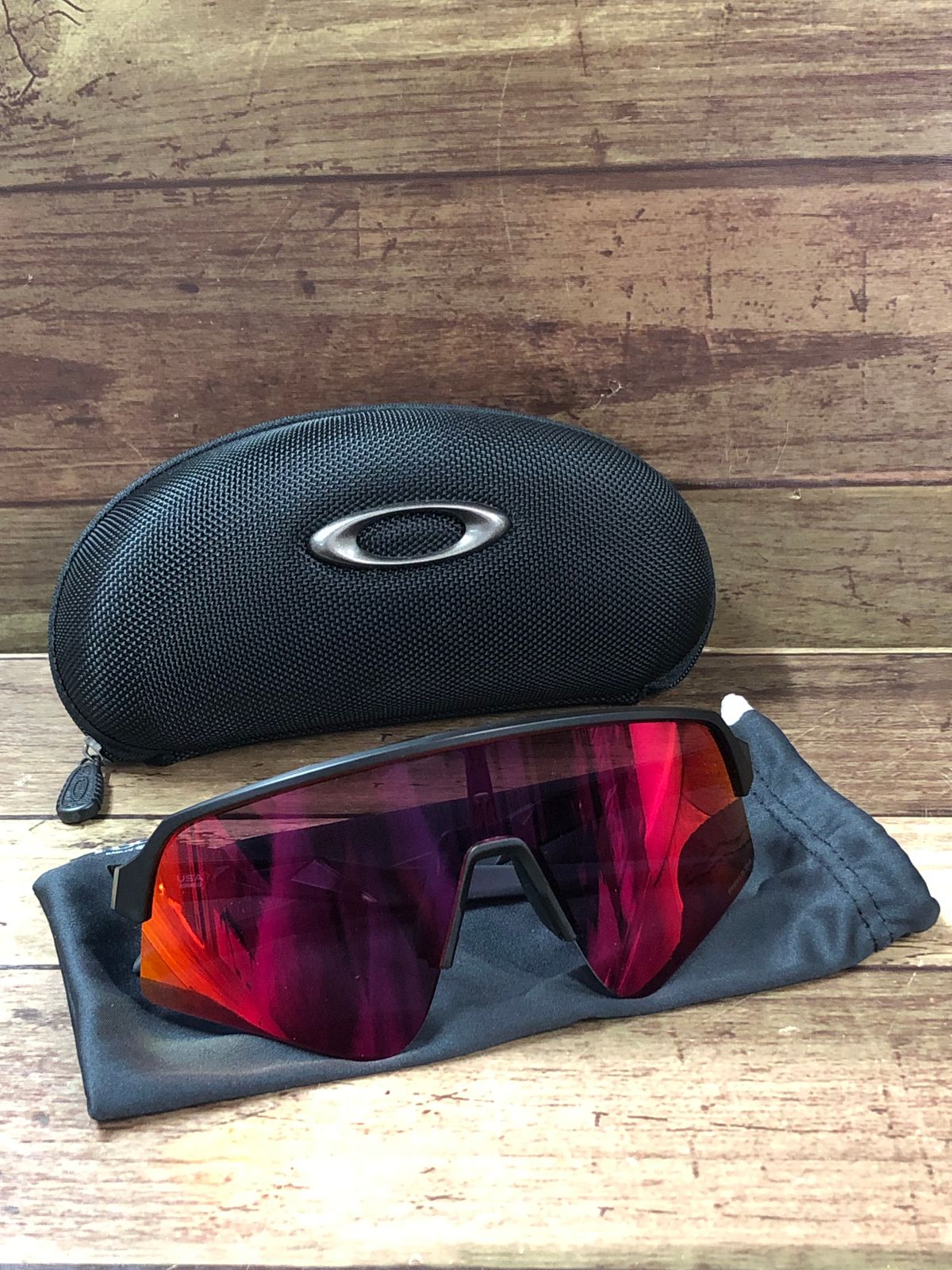 GX422 オークリー OAKLEY スートロ SUTRO lite PRIZM 黒 - メルカリ