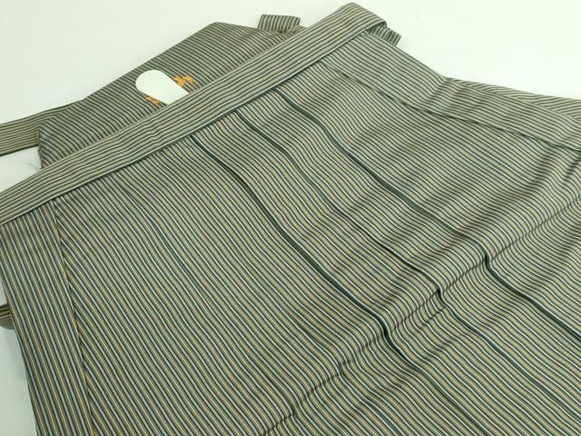 平和屋本店□極上 男性 馬乗り袴 縞 逸品 未使用 DZAA5896kh5 - メルカリ