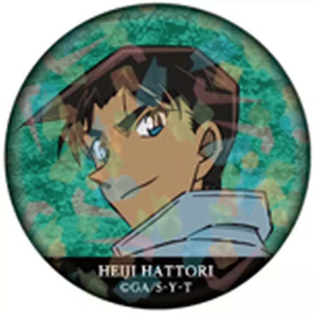 中古】バッジ・ビンズ 服部平次 「名探偵コナン トレーディング