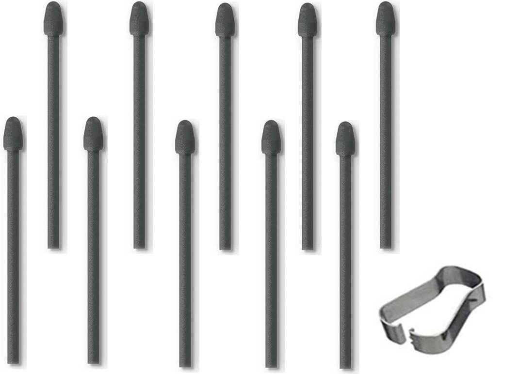 Boox Pen2 Pro Tab X Max Lumi2 Note Air2 Note Air2 Plus Nova Air C スタイラスペン 交換用ペン先/チップ ブラック 10個パック 