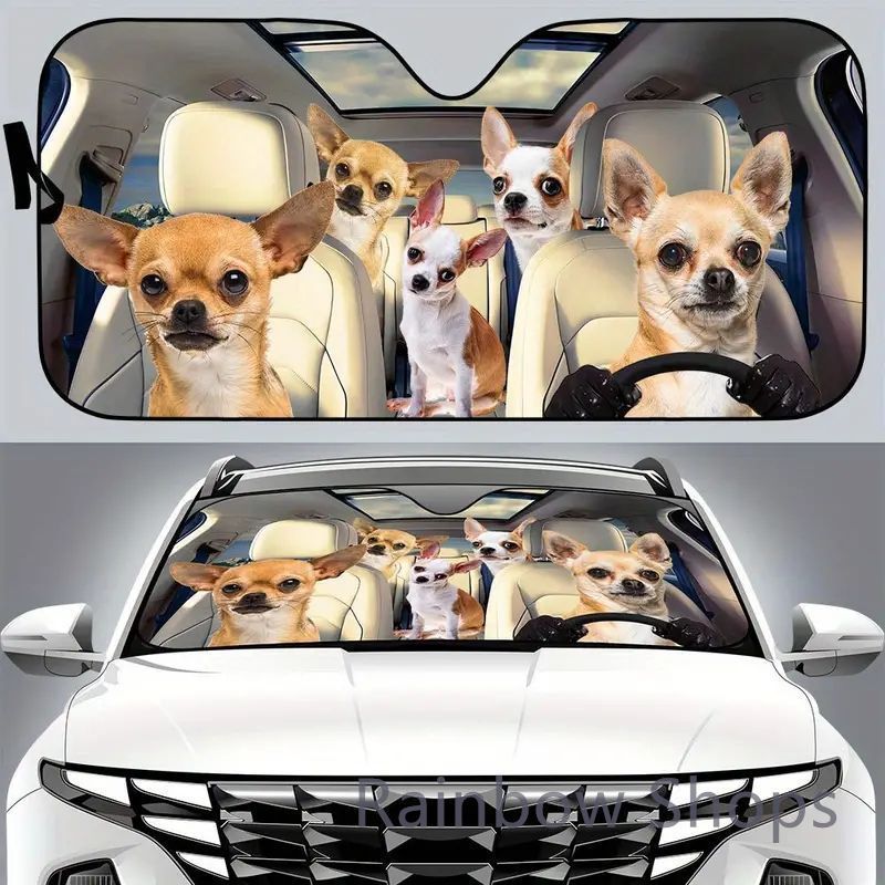 車用サンシェード車の装飾動物フロントガラス動物愛好家へのギフト動物車用サンシェード車の装飾自動車サンシェード車用サンプロテクターお父さんへのギフトお母さんへのギフトペット