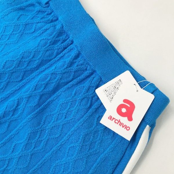 ARCHIVIO アルチビオ 2021年モデル A116910 ニットスカート ブルー系