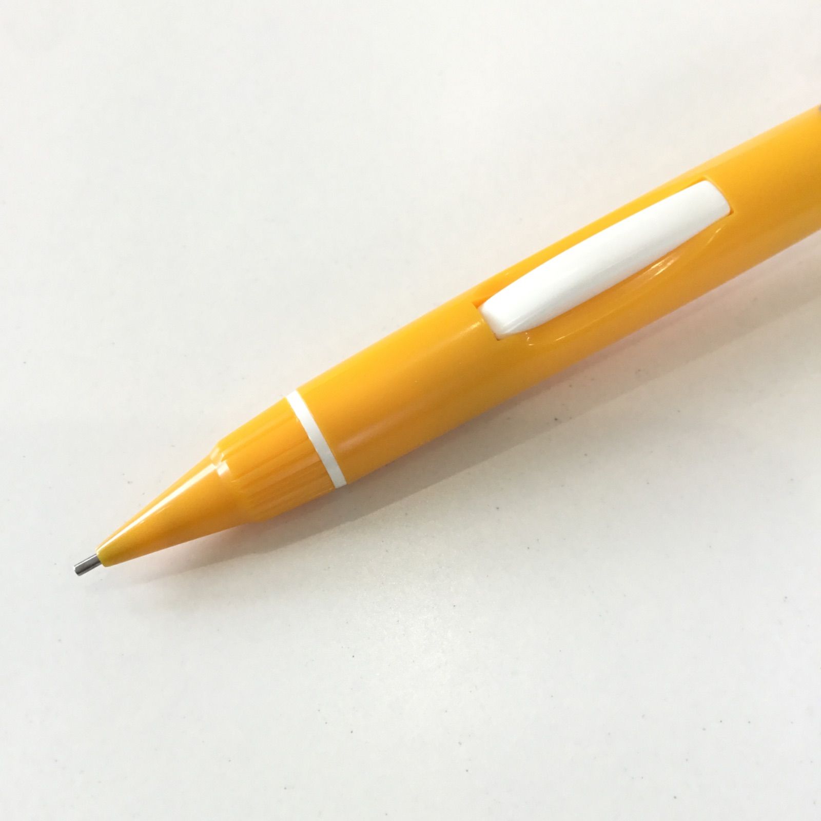 廃盤 新品 Pentel ぺんてる PD335 シャープペンシル 0.5mm (黄) サイド 
