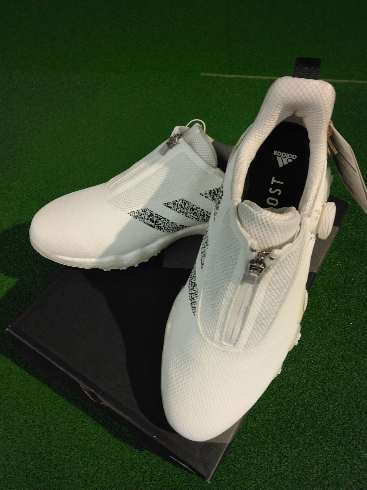 28.5cm アディダス ゴルフシューズ コードカオス22 BOA LVL63 J285メンズ スパイクレスシューズ GV9420 adidas 2025年モデル 日本 浦安店