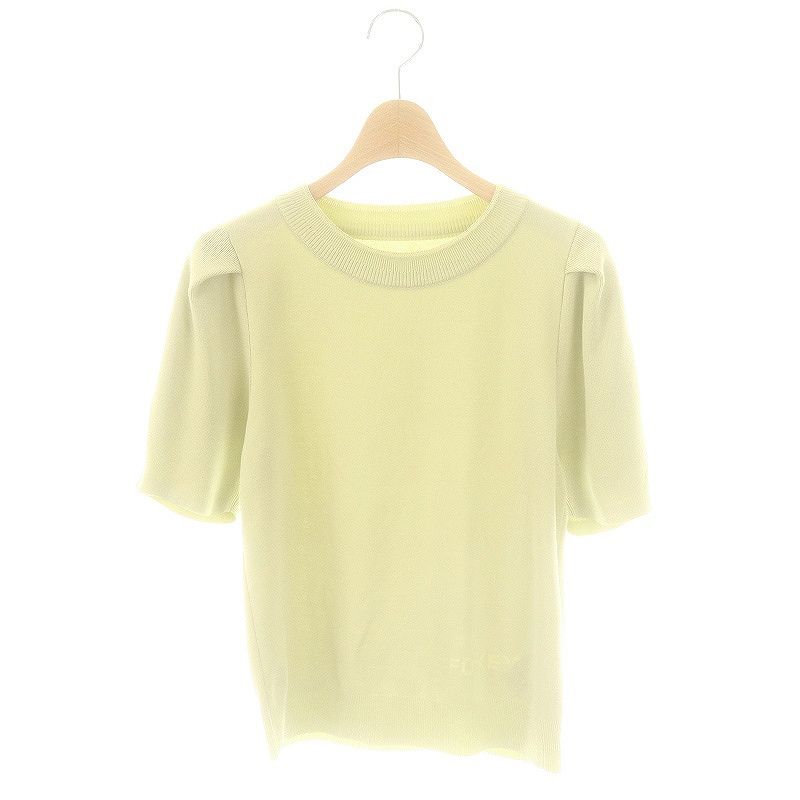 美品✨2023 FOXEYフォクシー 半袖 サマーニット Vera ロゴ 美品✨2023 FOXEYフォクシー 半袖 サマーニット Vera ロゴ