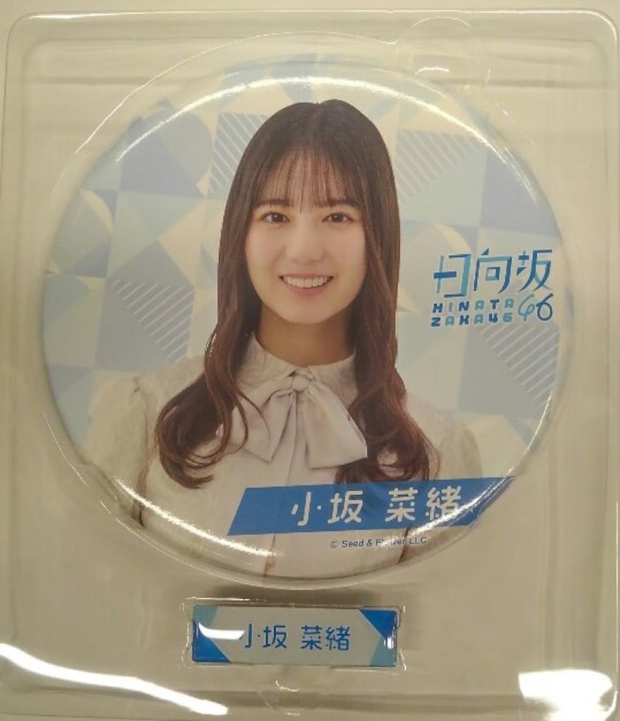 日向坂46 日向坂46くじ2022 小坂菜緒 ⑦BIG缶バッジ&ネーム