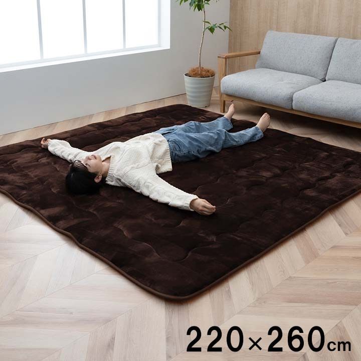 こたつ敷 カーペット 大判ドーク 220×260cm
