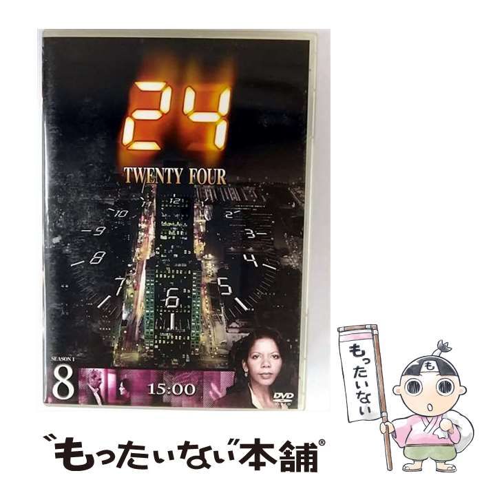 <中古品>24TWENTY FOUR シーズン1〜8 全巻　コンパクトサイズ 中古】 24－TWENTY FOUR－シーズン1 Vol.8 [DVD] / 20世紀