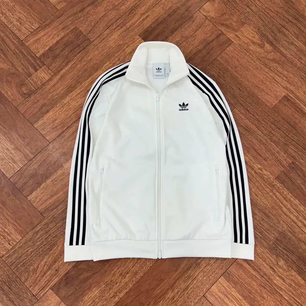 L adidas(アディダス) ベッケンバウアー ホワイト/ブラック トラックトップス ジャージ