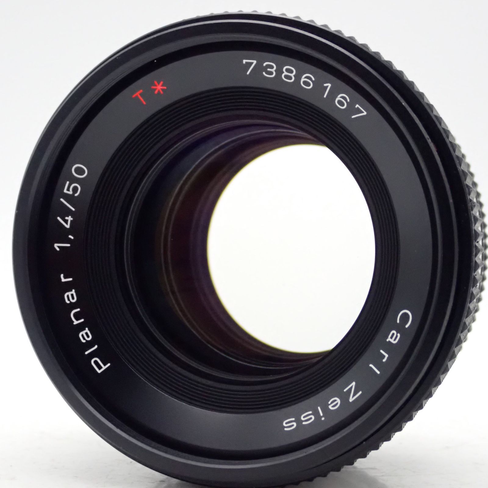 極上品 CONTAX Carl Zeiss Planar 50mm F1.4 MMJ C/Yマウント 標準 単