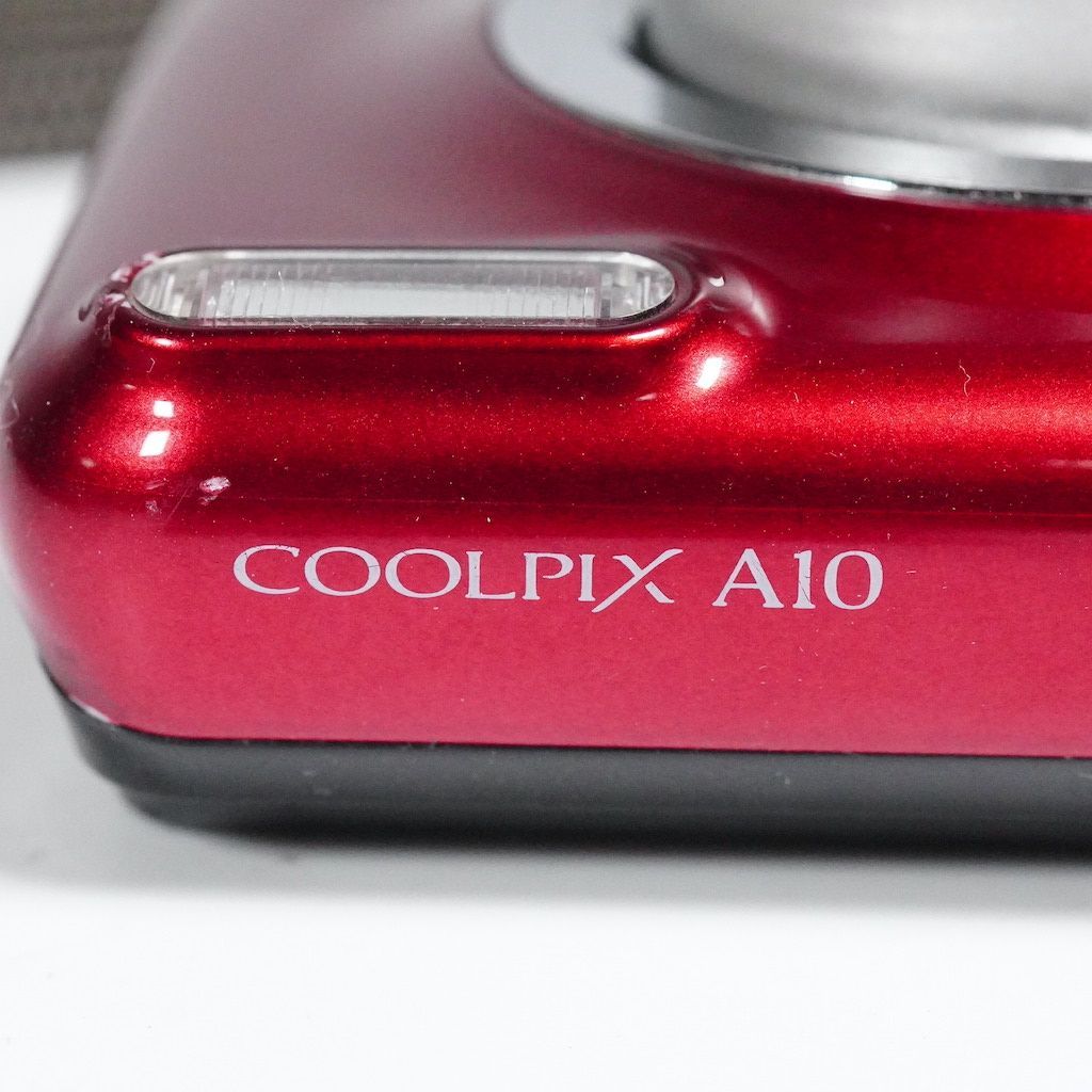 【美品】NIkon COOLPIX A10 レッド　動作確認済 ☆美品☆【動作確認済】Nikon COOLPIX A10赤 （美品】Nikon