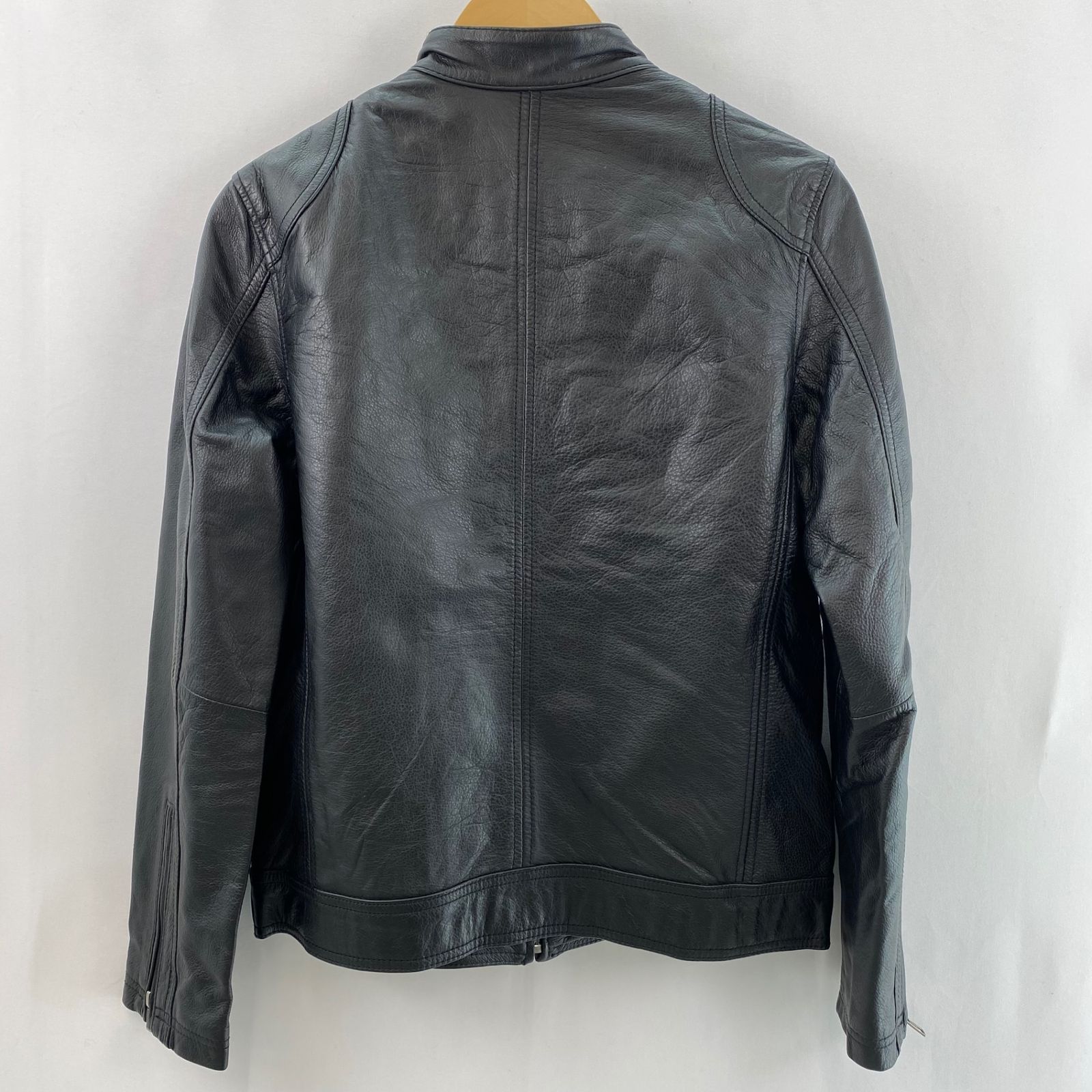 BOLINI MILANO メンズ シングルライダース レザー 黒 44 - メルカリ