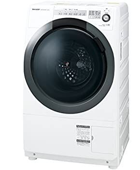 シャープ SHARP コンパクトドラム 左開き ES-S7C-WL 洗濯 脱水容量7L 乾燥容量3.5kg ES-S7C-WL