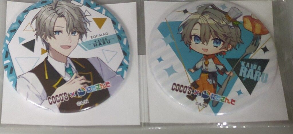 ココスジャパン ココス×にじさんじ にじさんじ ビッグ缶バッジ2