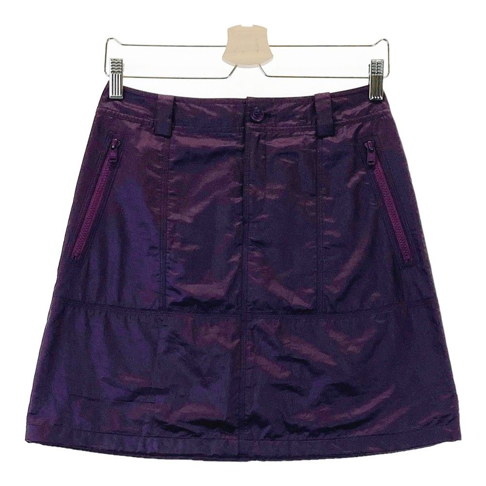 BURBERRY GOLF 9号　スカート　紫色　バーバリーゴルフ　ゴルフウェア バーバリーゴルフ サイズ：9 BURBERRY GOLF バーバリーゴルフ ナイロン