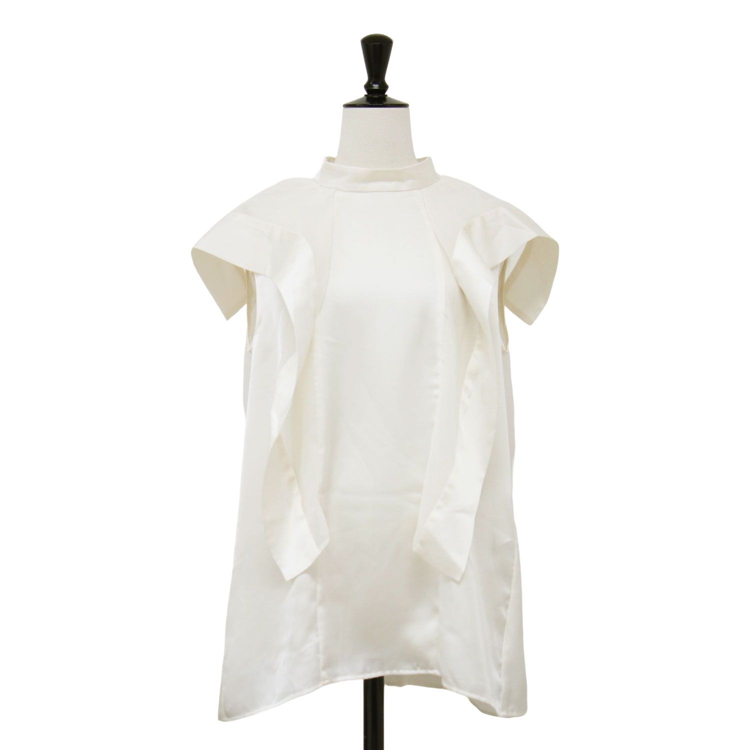 sacai x Reyn Spooner バックプリーツトップス サイズ３日本製 Sacai サカイ ブラウス オフホワイト 白 サイズ:2(M) | 25春夏
