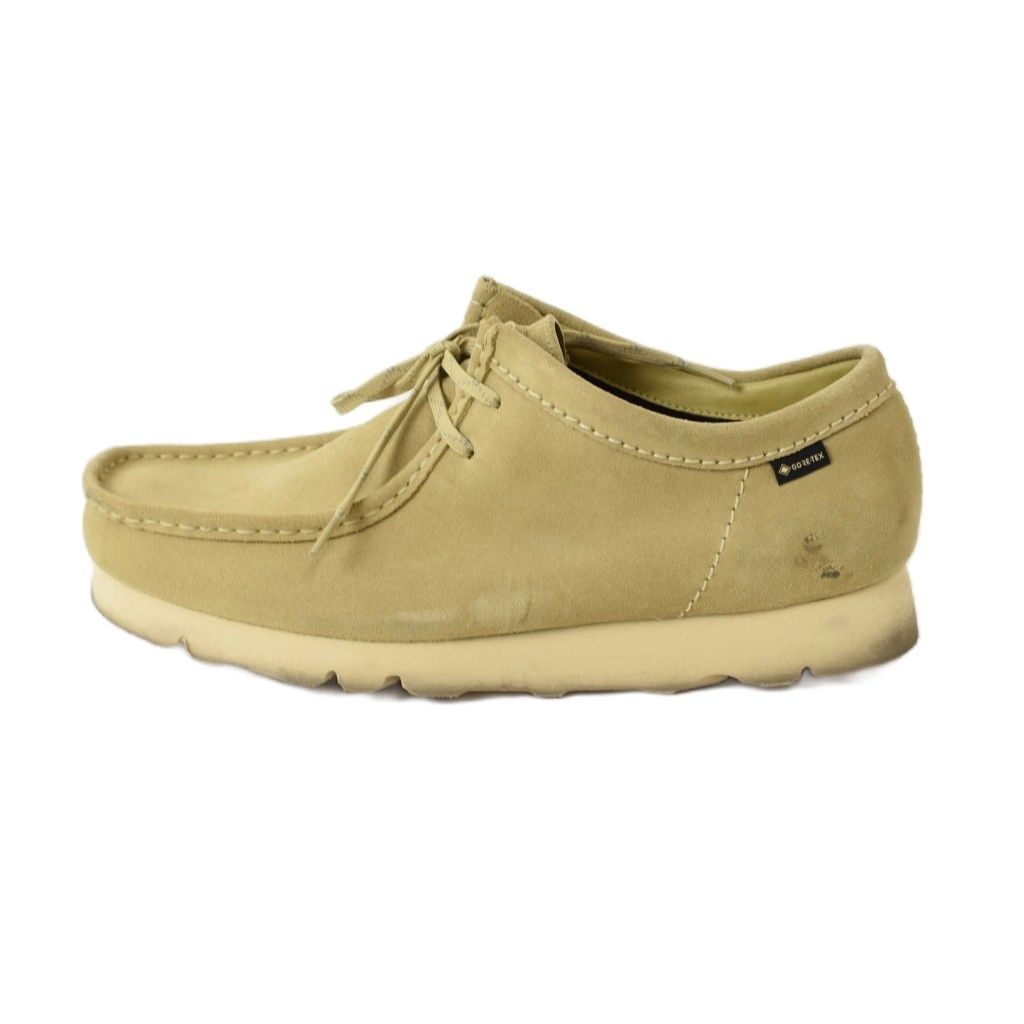 【Clarks クラークス】ワラビーベージュ スウェード 7 M レザー ブーツ Wallabee Boot. / レディース ワラビーブーツ （メープル