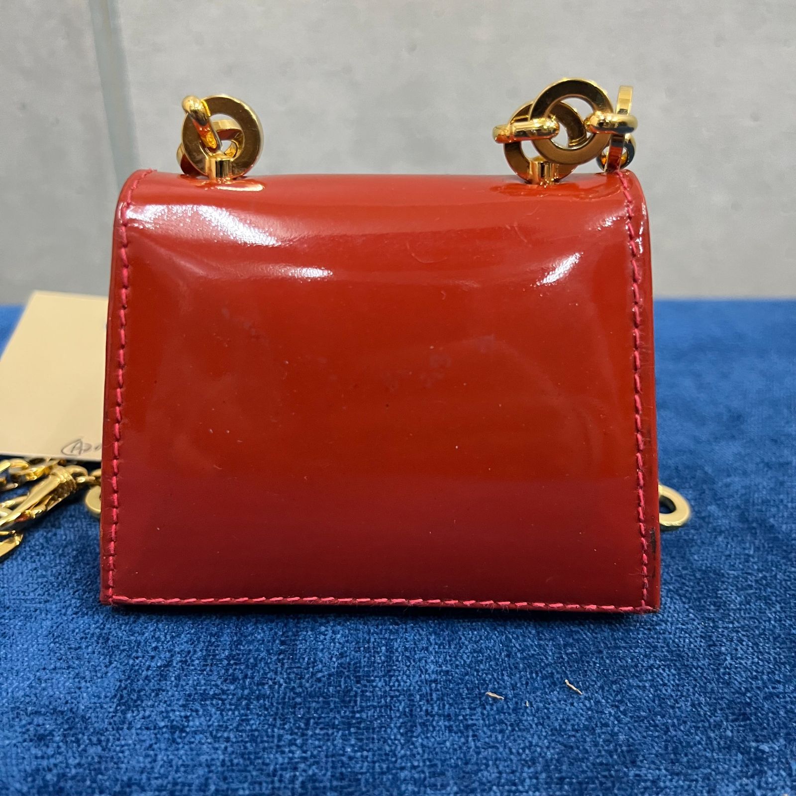 希少Salvatore Ferragamo ガンチーニ　ミニバッグ　ポーチ FERRAGAMO Salvatore Ferragamo フェラガモ ガンチーニ ミニ