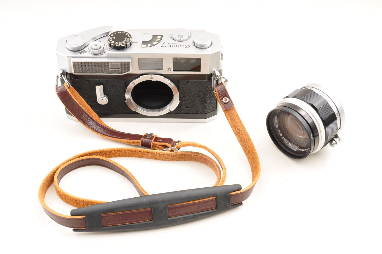 Canon Model 7 Lens 50 mm F 1 4 シルバー 35 mmレンジファインダー フィルムカメラ 4085