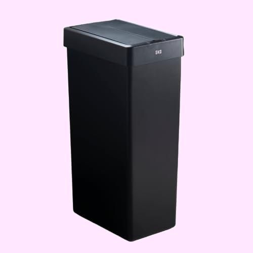 Color:ブラック EKO ゴミ箱 自動開閉 エックスウイング ライト センサービン ブラック 30L ふた付き インナーボックス無し EK6277P-30L-BL