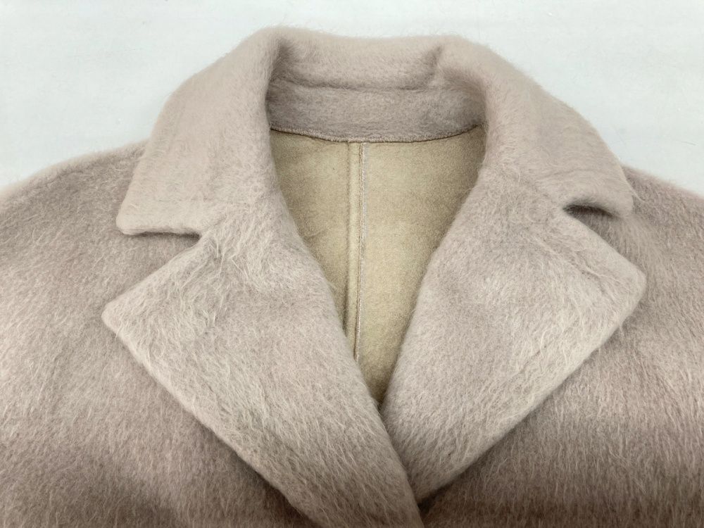 アメリ AMERI BLANKET LIKE FAKE MOUTON COAT ブランケット