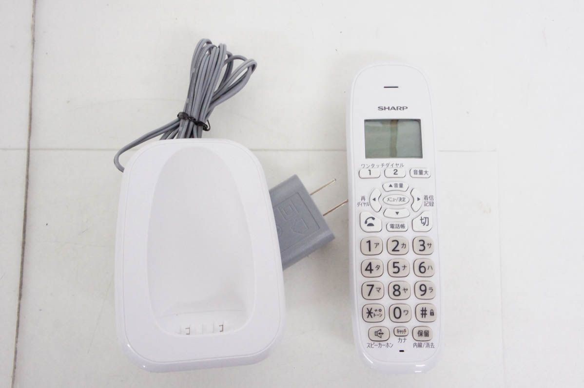 最高 【】SHARPシャープ 機 JD-G32 子機1台付き SHARP デジタル