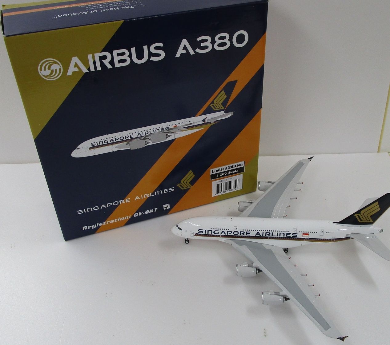 フェニックス 1/200 A380 シンガポール航空 9V-SKT [20170]【D