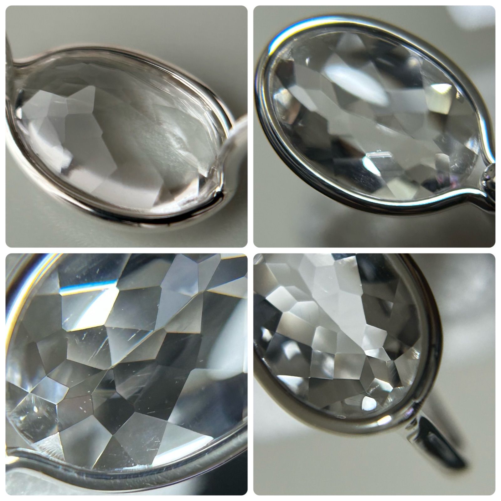 ジョージジェンセン　リング　14号 14号【Georg Jensen/ジョージジェンセン】 スモーキークォーツ
