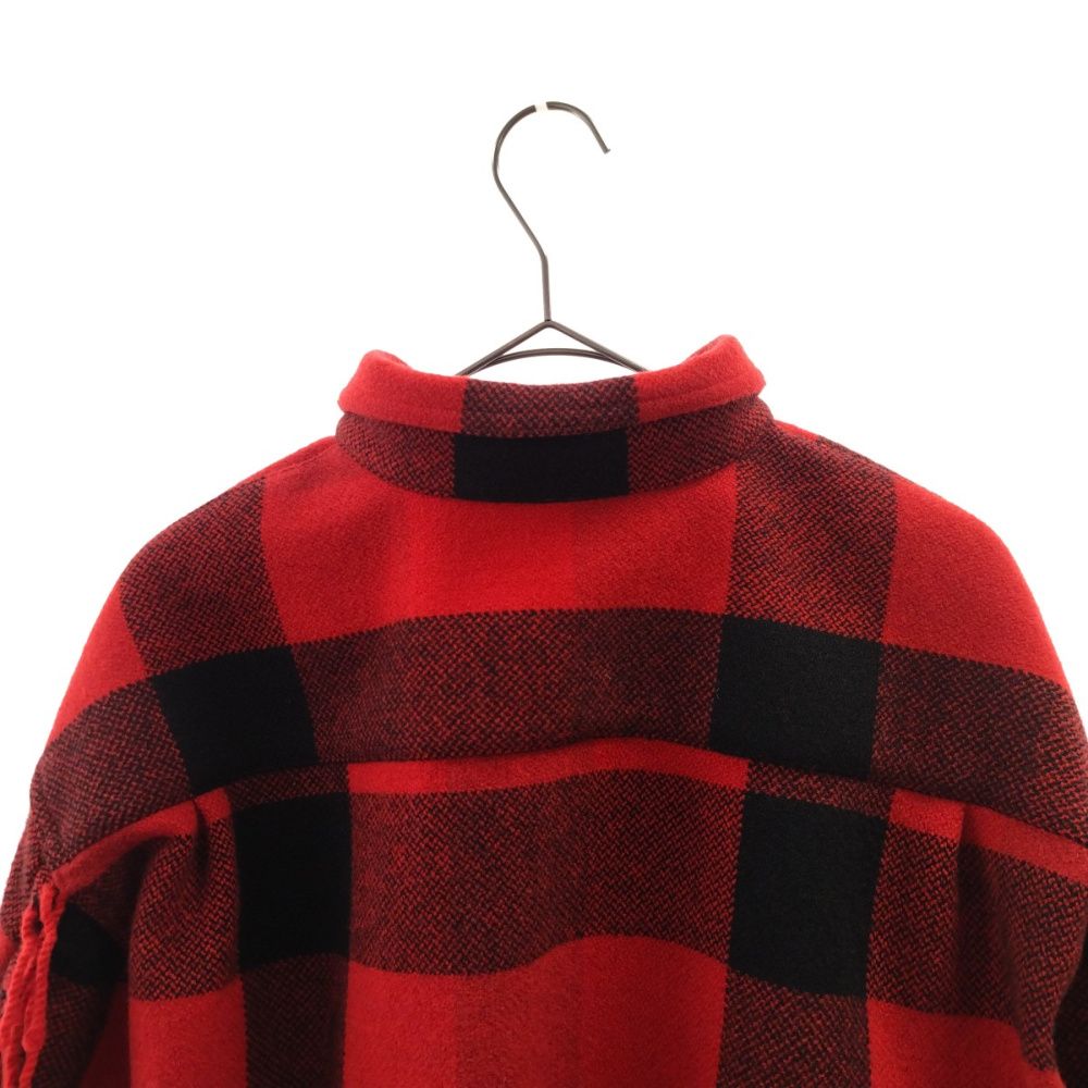 VETEMENTS (ヴェトモン) 19SS Over Size Western Wool Flannel Check