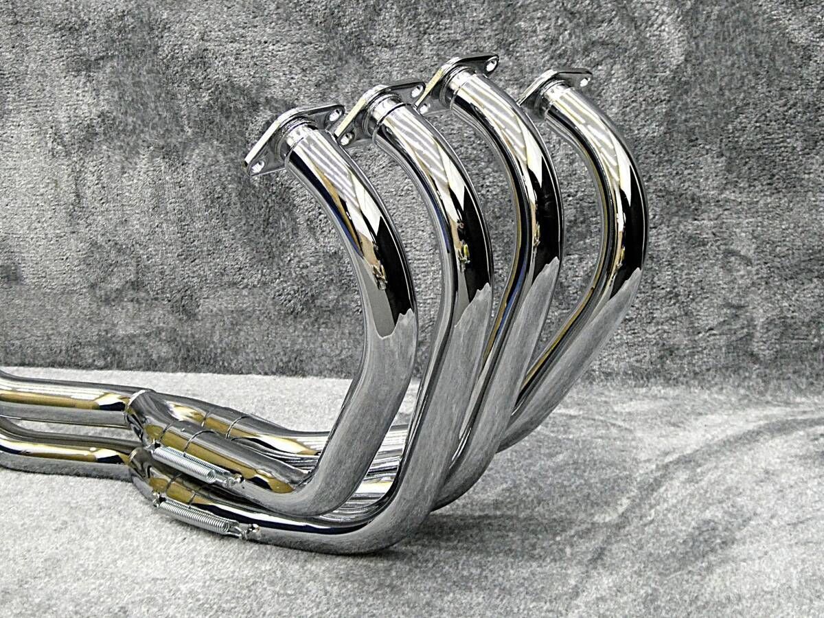 バリオス2 豪 42.7πマフラー メッキ アウター/後期ZR250B関西低回転 バリオス2 豪 42.7πマフラー メッキ アウター/後期ZR250B関西低