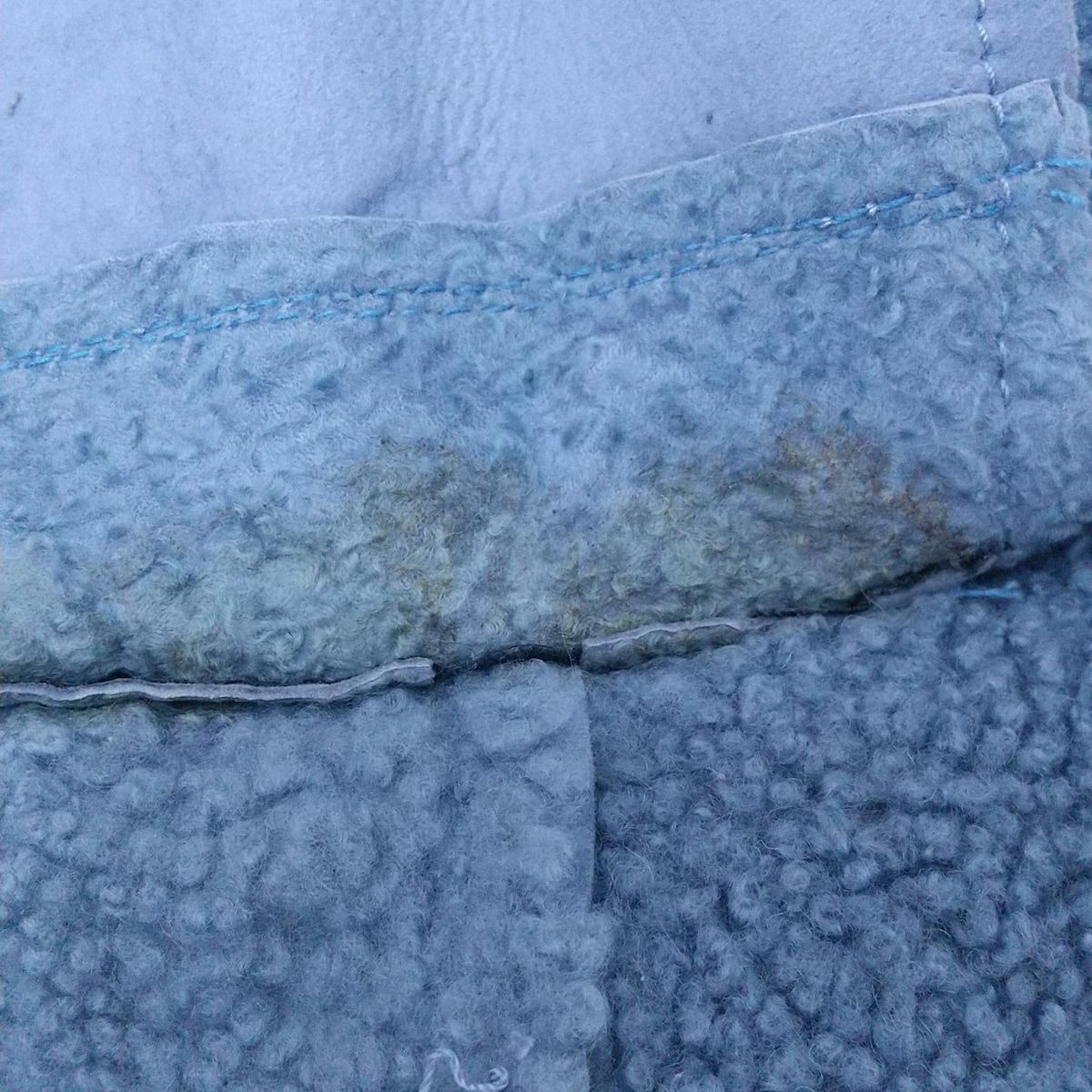 LOEWE(ロエベ) コート サイズ42. レディース - ブルーグレー 毛皮/長袖  