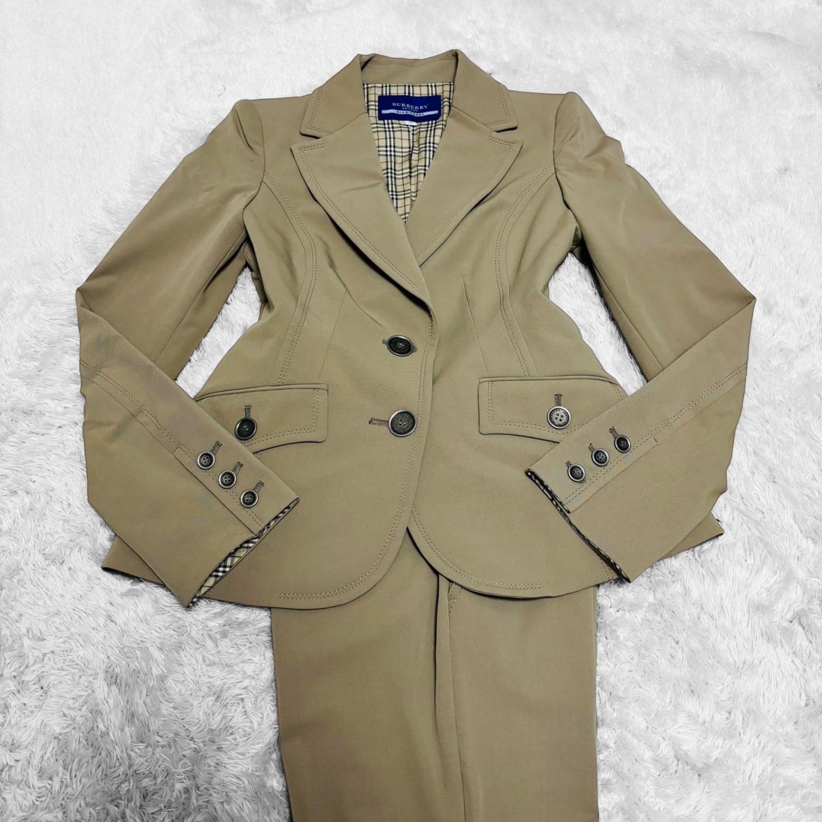 極美品 未使用級 バーバリーブルーレーベル BURBERRY BLUE LABEL 