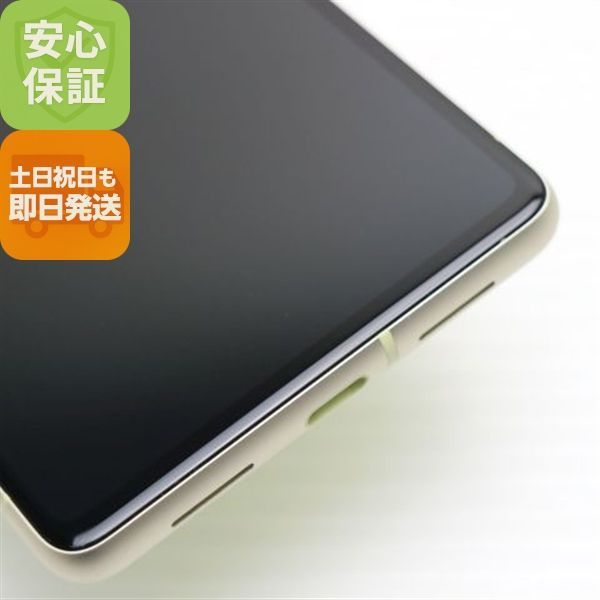 新品同様 SIMフリー Google Pixel 7 128GB レモングラス スマホ 土日祝