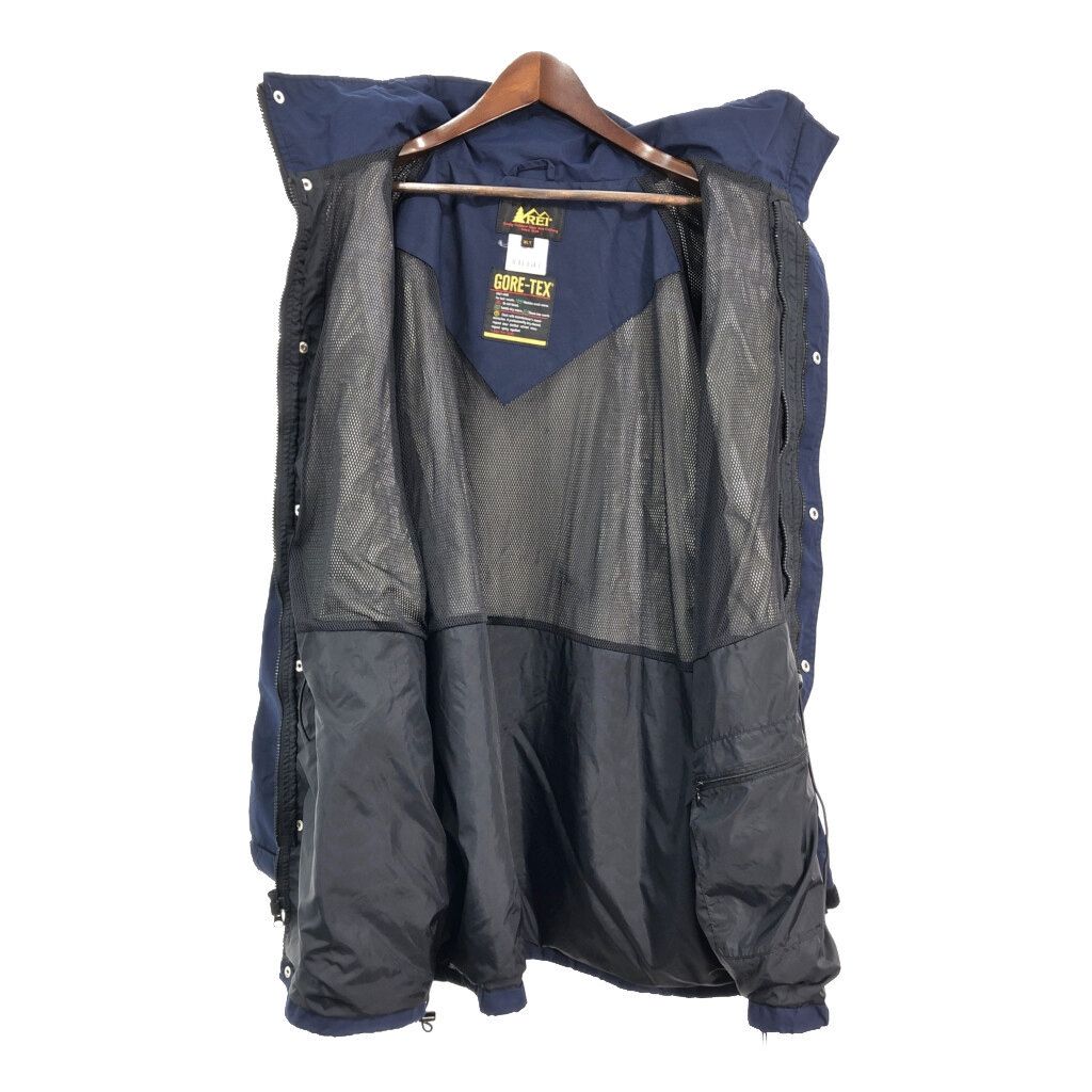 セール(SALE)開催中！ファッション通販 90年代 REI ネイビー アウトドア マウンテンパーカー GORE-TEX ナイロン