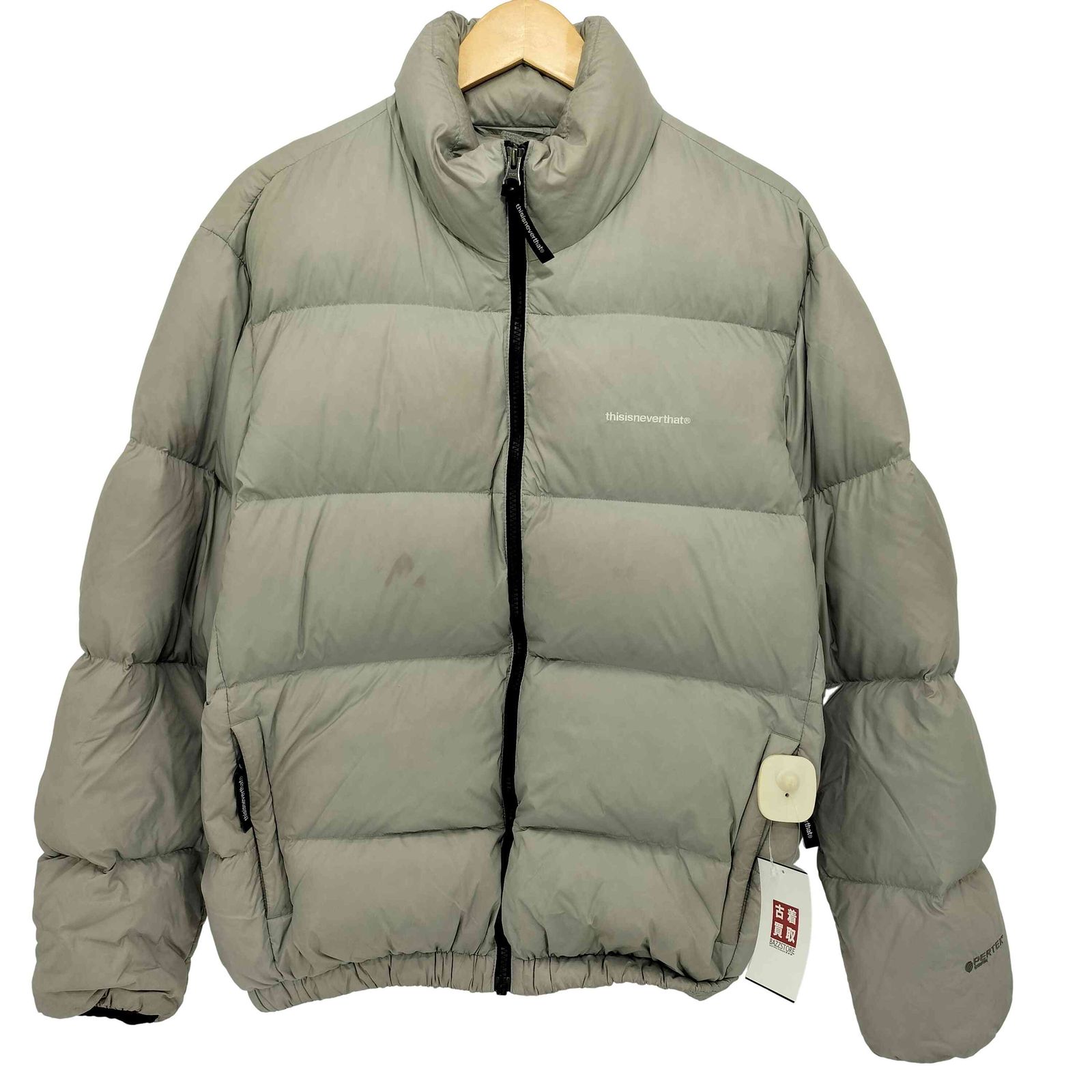 ディスイズネバーザット thisisneverthat PERTEX DOWN JACKETスタンド 