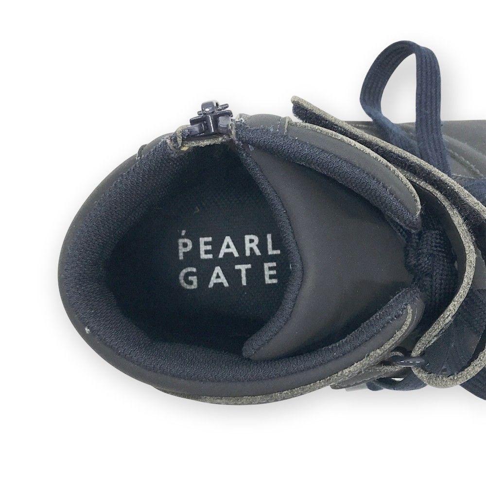 サイズ：2 PEARLY GATES パーリーゲイツ  ニット セーター  ネイビー系 [240101441858] ゴルフウェア レディース ストスト 即決】PEARLY GATES パーリーゲイツ ウール ニット セーター
