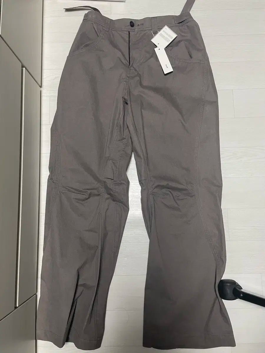 2 コナック 24ss スケルトンパンツ 1 rozy brown