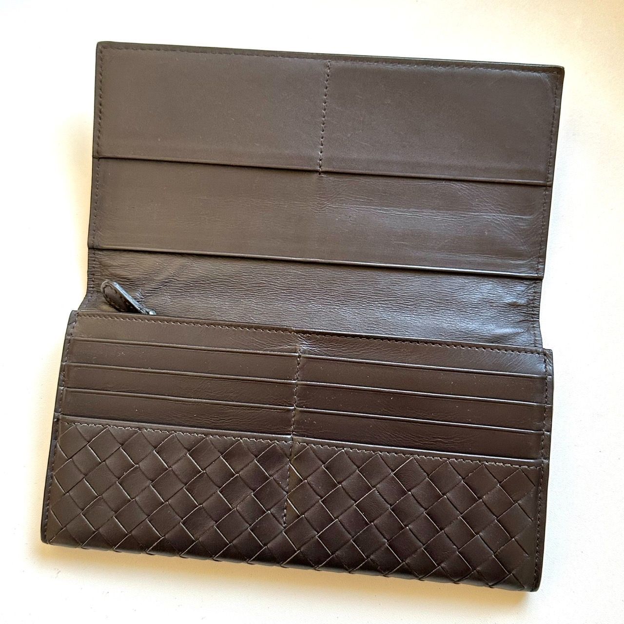 ボッテガヴェネタ 長財布 ブラウン ボッテガヴェネタ 長財布 ブラウン