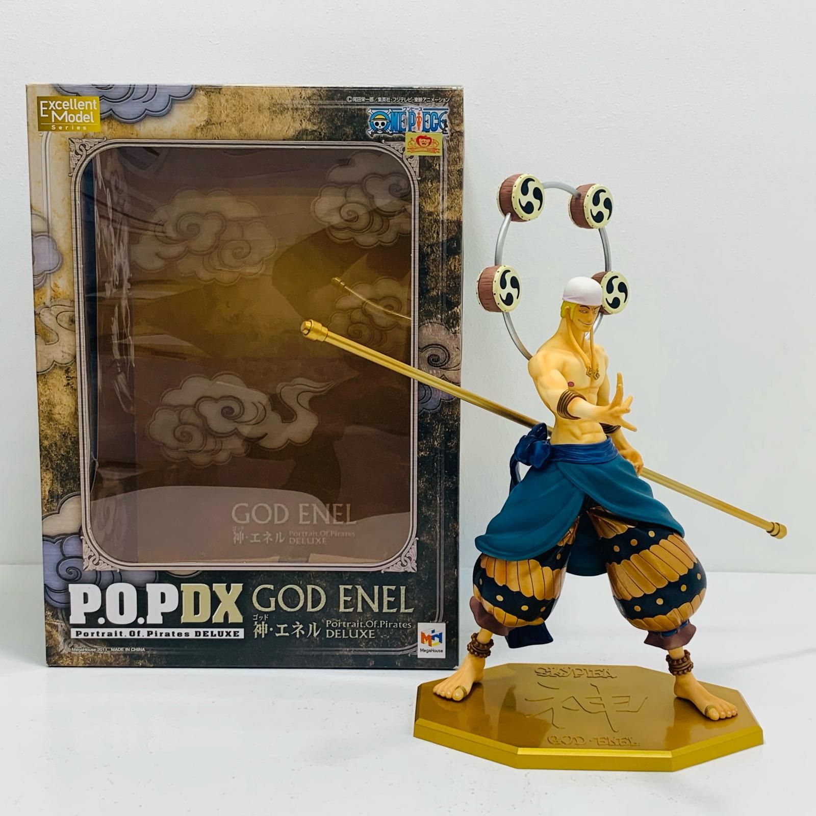 飾磨店】 中古 神・エネル「ワンピース」エクセレントモデルP.O.