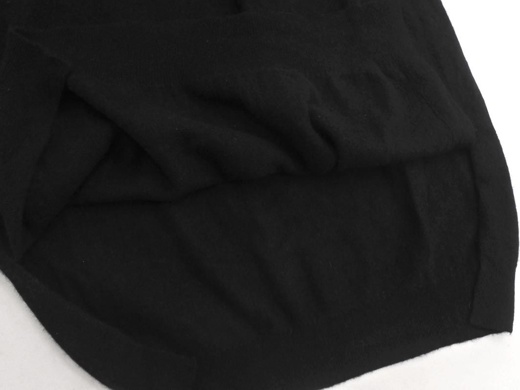 theory luxe カシミヤ100% ニットワンピース 38 黒 ロングワンピース